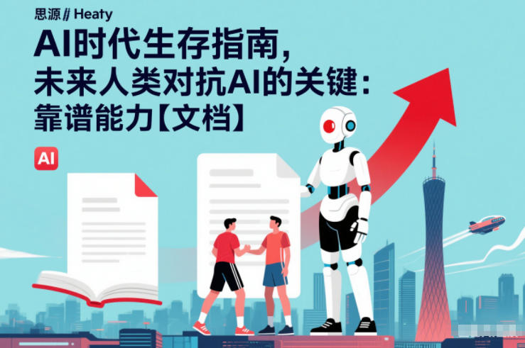 AI时代生存指南，未来人类对抗AI的关键：靠谱能力【文档】 - 青笺杂货铺 - 网创项目_软件_壁纸下载资源平台