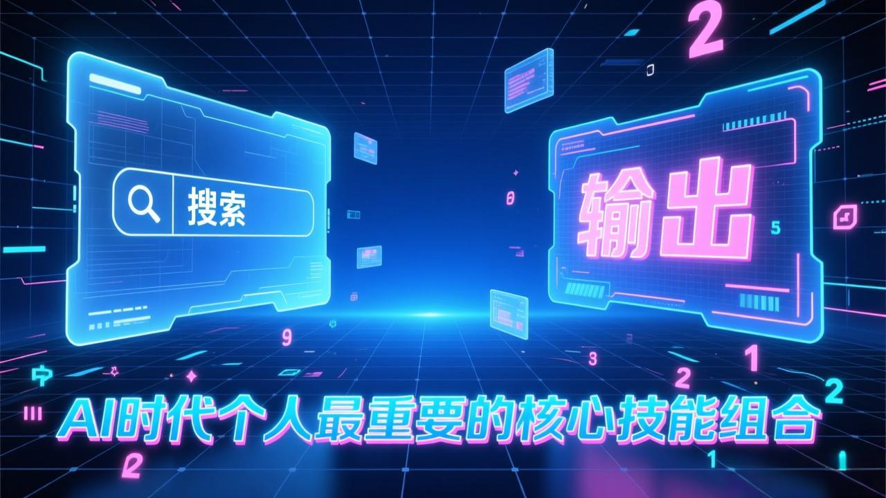 付费文章：AI时代个人最重要的核心技能组合：“输出能力”和“搜索能力” - 青笺杂货铺 - 网创项目_软件_壁纸下载资源平台