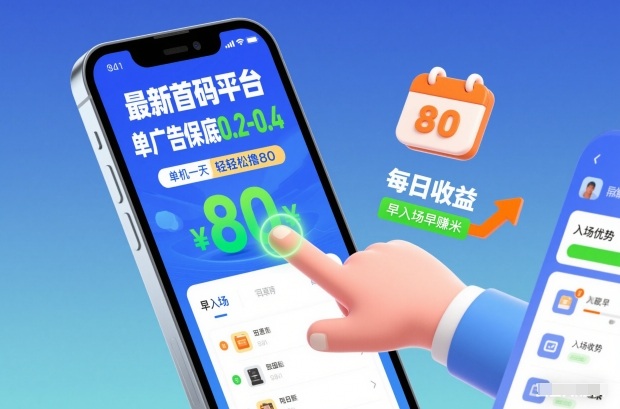 最新首码平台，单广告保底0.2-0.4，单机一天轻松撸80，早入场早賺米【揭秘】 - 青笺杂货铺 - 网创项目_软件_壁纸下载资源平台
