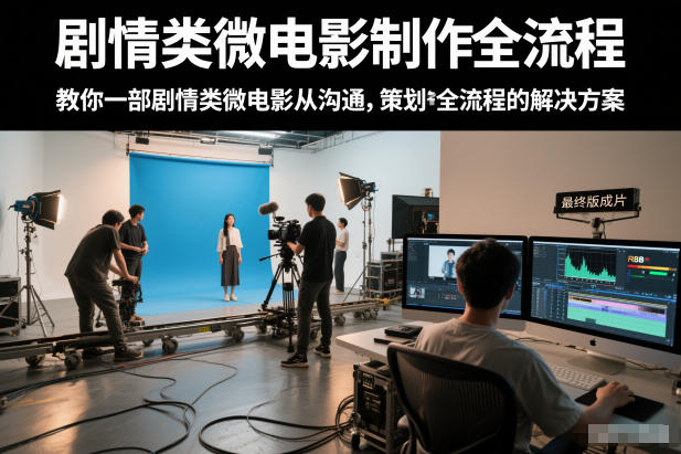 剧情类微电影制作全流程，教你一部剧情类微电影从沟通，策划到拍摄制作全流程的解决方案 - 青笺杂货铺 - 网创项目_软件_壁纸下载资源平台